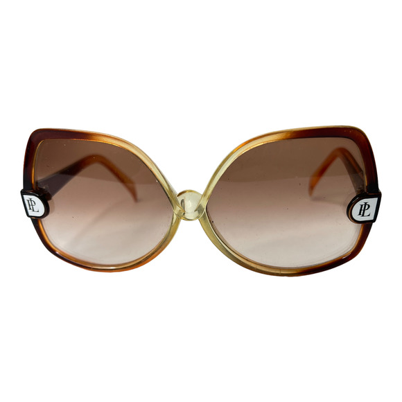 Pierre Leman Butterfly Orange Clear Sunglasses Frames Womens Full Rim H3711 - Picture 1 of 7